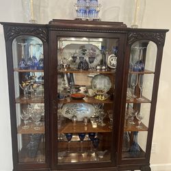 Antique Curio Stand