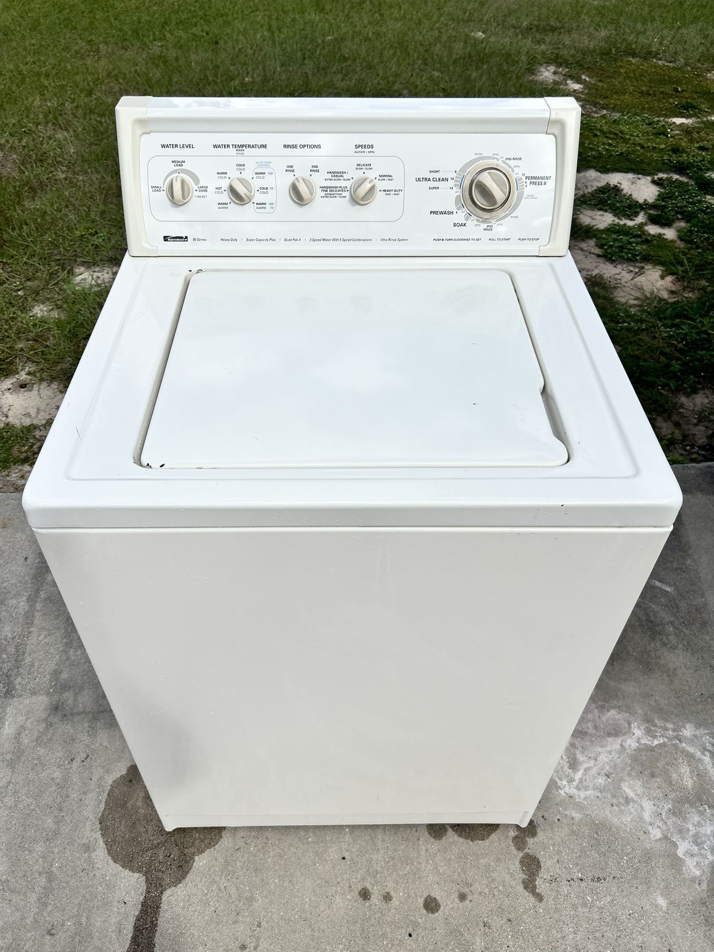 Kenmore Beige Washer Works Great-30 DAY WARRANTY (delivery Available)