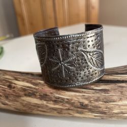 Hammered Cuff Bracelet