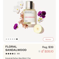 Brand New Dossier Floral Sandalwood Extrait De PARFUM 50ml 1.7 Oz Perfume Spray 