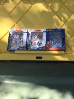 Superhero pins