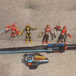 Power Rangers Beast Morphers Lot.