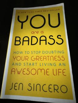 you are a badass book used 