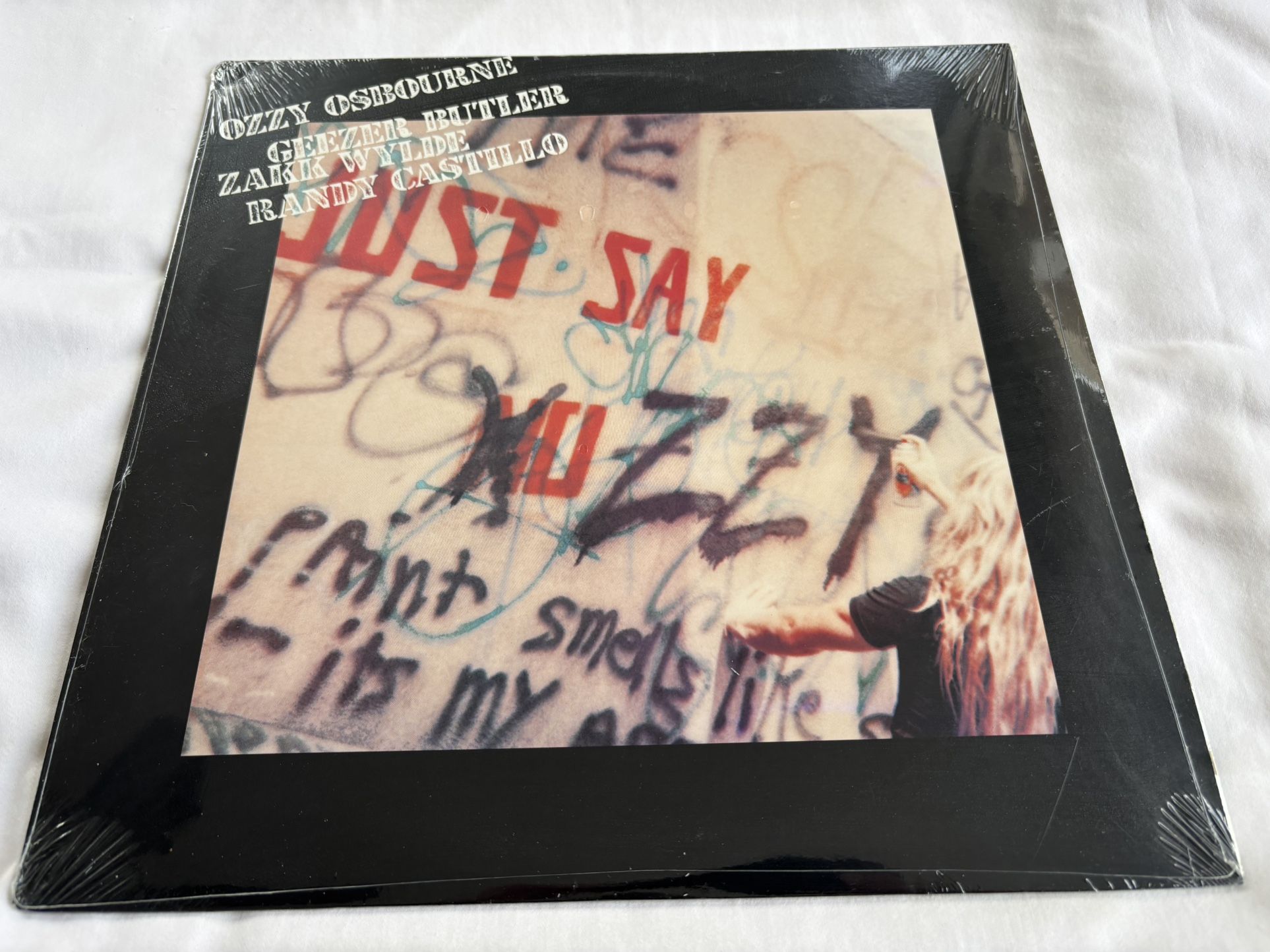 Ozzy Osbourne Just Say Ozzy LP Vinyl Record SEALED 1990
