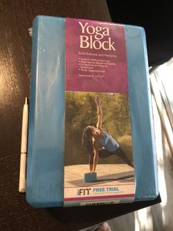 Brand new in package Yoga Block fitness exercise