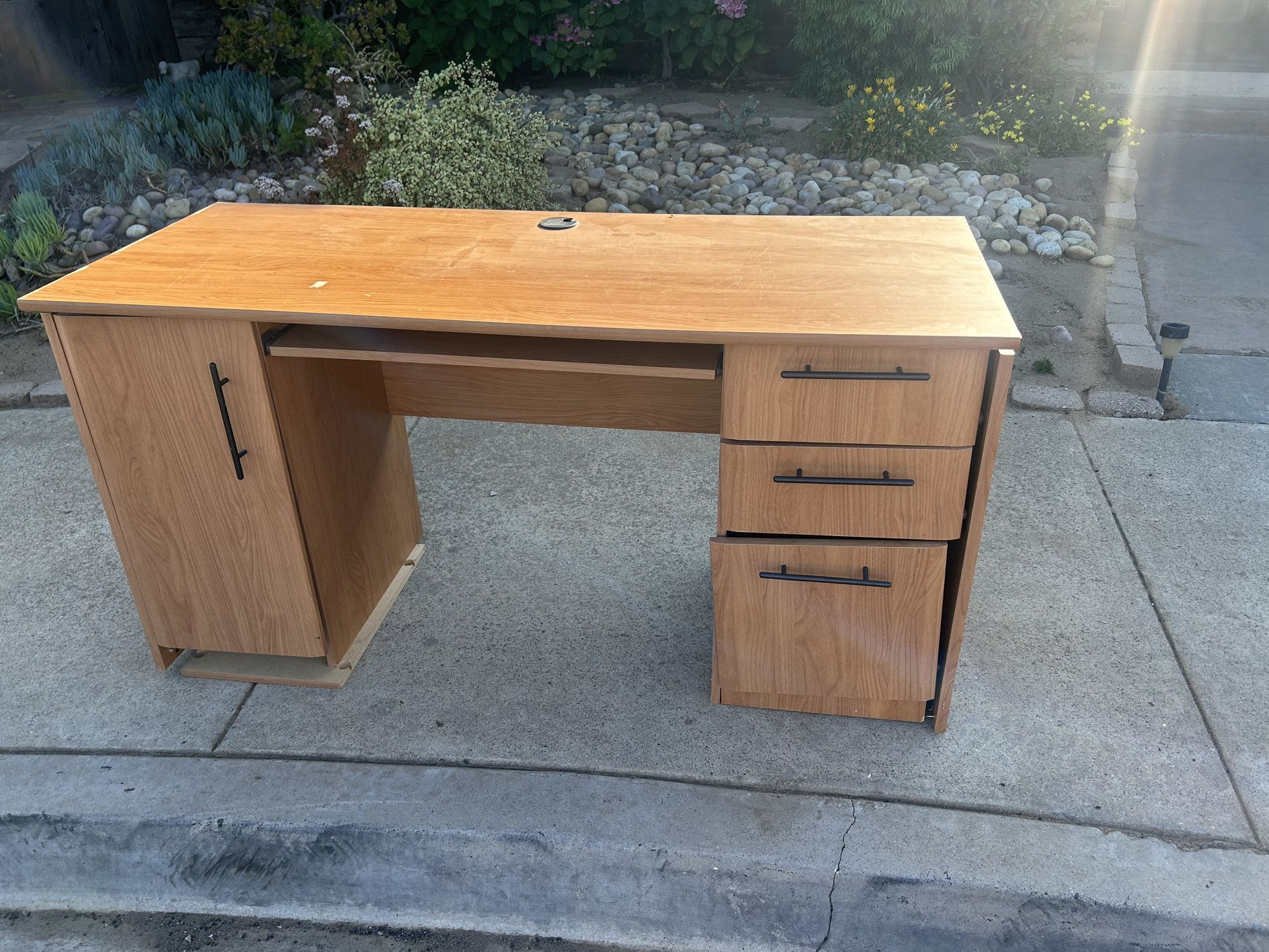 Large Particleboard Desk 