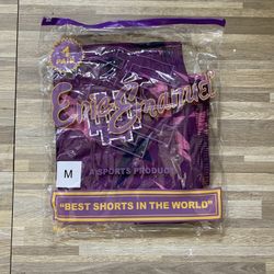 Bape x  EE purple shorts