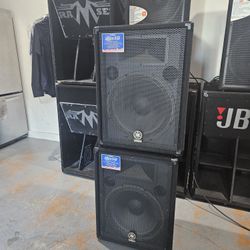 Yamaha 15" Speakers 