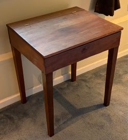 Vintage Restored Student Desk