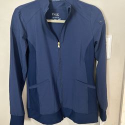Blue Scrub Jacket