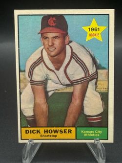 1961 Topps #416 Dick Howser RC