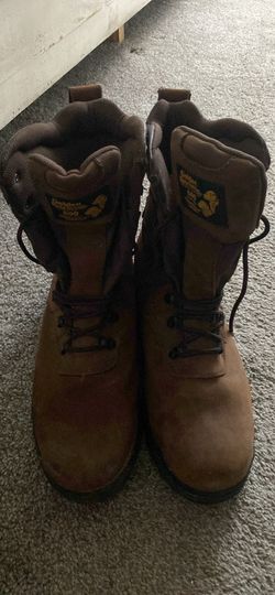 Size 12m steal toe boots