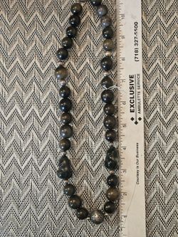 beads made from natural stones. Jade . 