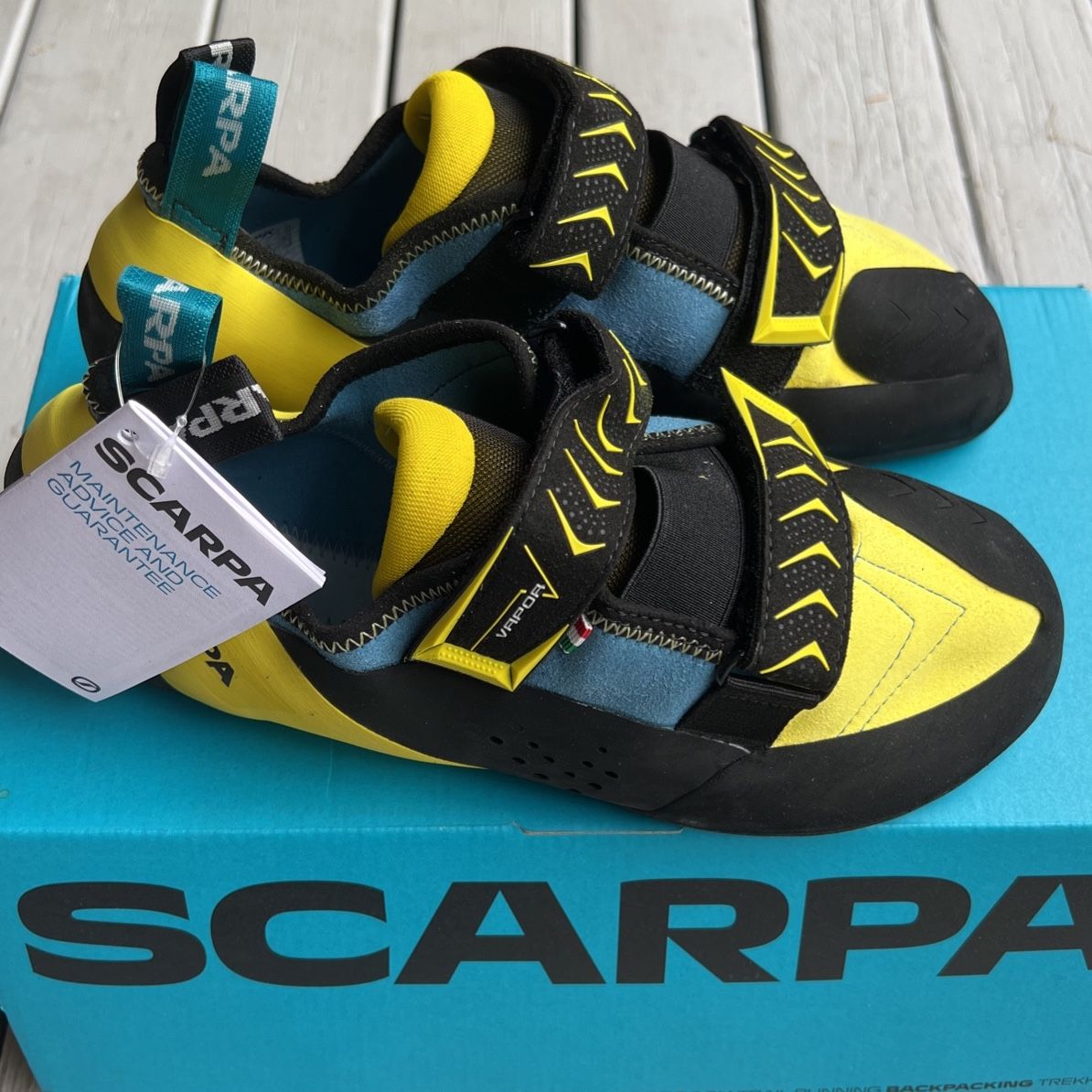 New scarpa vapor fashion v