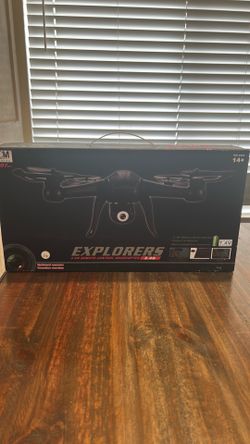 Explorers 4 Channel Remote Control Quadcopter - Drone