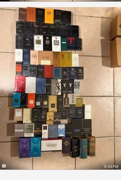 Large Lot of Designer Fragrance Boxes