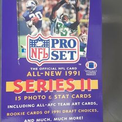 🏈🏈🏈1991 NFL PRO SET Football Vintage Waxbox BRAND NEW UNOPENED FACTORY SEALED‼ 