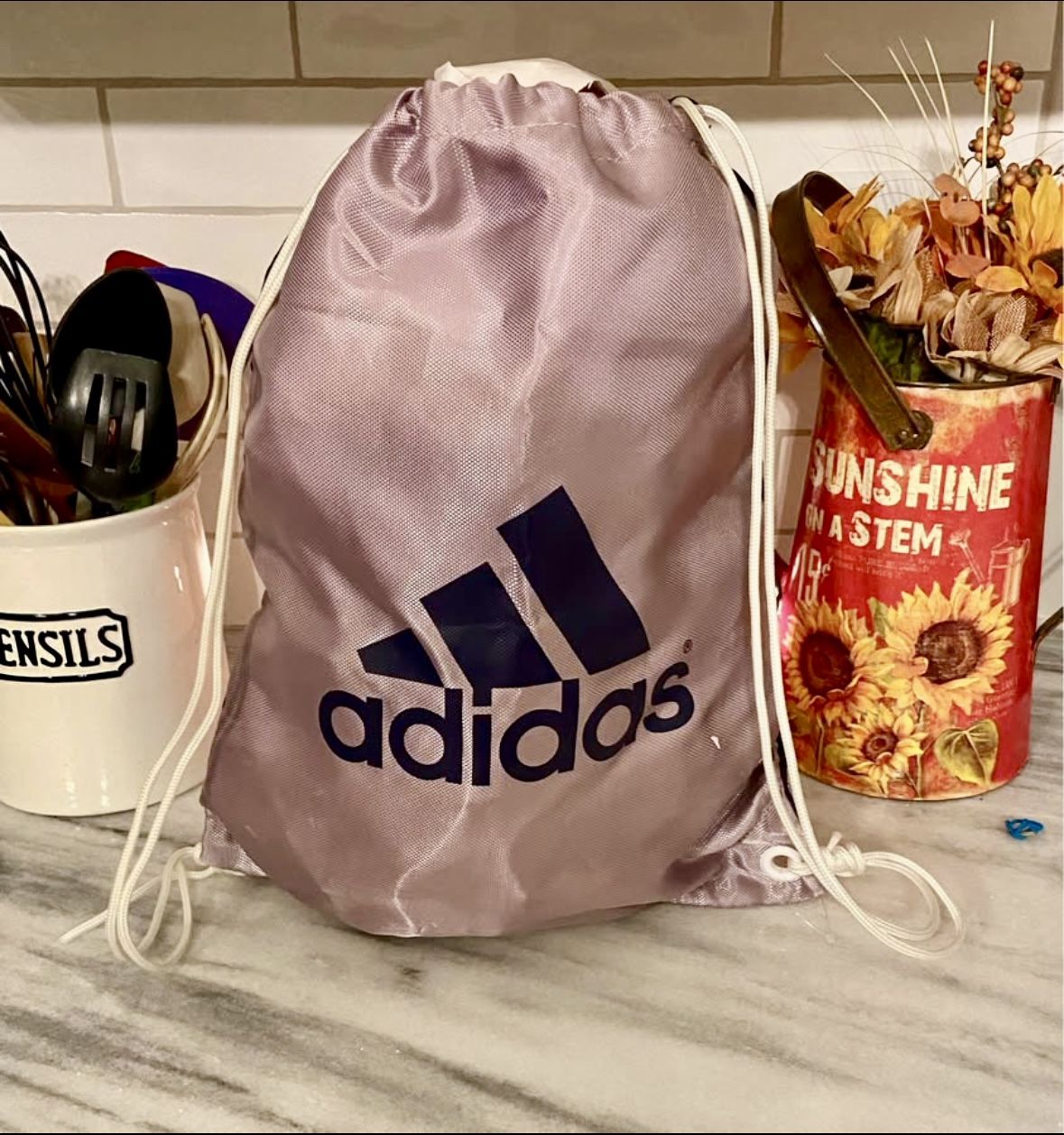 New Adidas string backpack