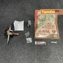 Kalama 2 Stroke Engine Rebuild Kit Crankshaft Assembly w/ Piston Gaskets