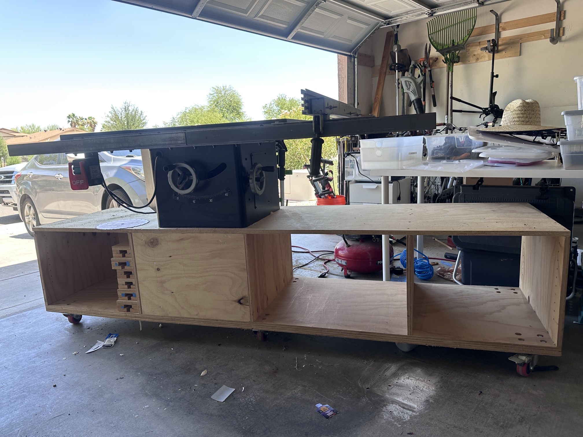 Free Table Saw And Rolling Stand