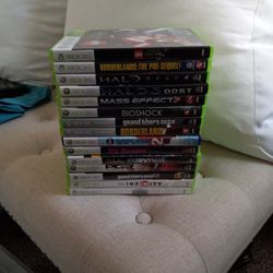 15 XBOX 360 GAMES