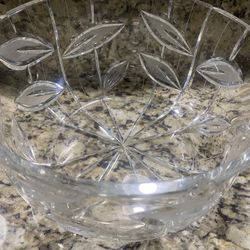 Crystal Salad Bowl