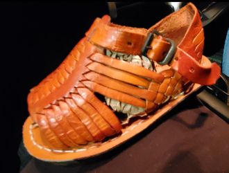 Huaraches Mexicanos De Piel Para Bebé Originales Hechos En México