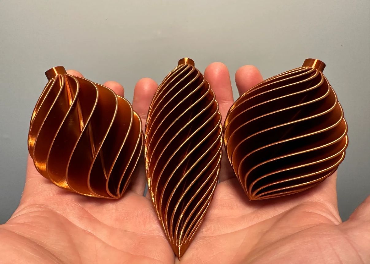 Ornament Christmas Tree Ball Spiral