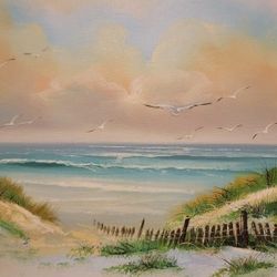 🌺 Original Painting 48 X 24 INCHES