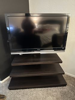 Sony TV and TV Stand