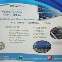 Solar Panel Cleaning Maintenance