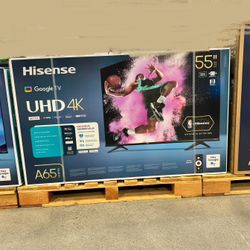 55” Hisense Smart 4k Led Uhd Tv 