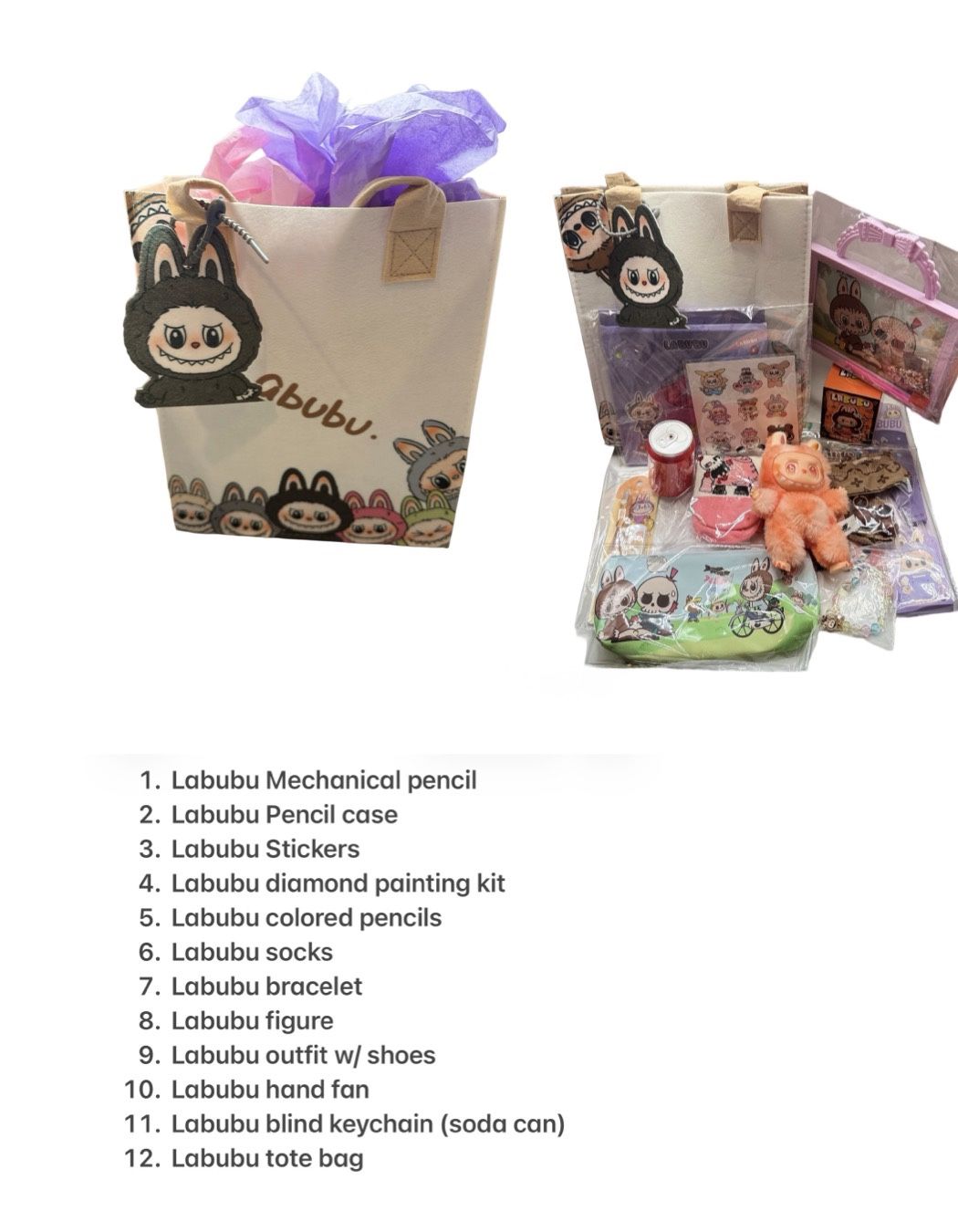 Labubu Items Available !