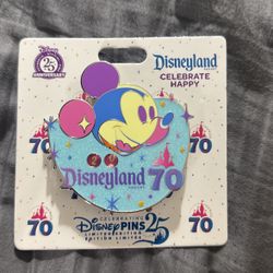 70th Anniversary Pin