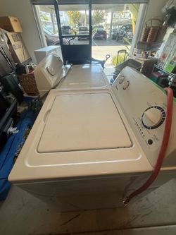 Washer and dryer