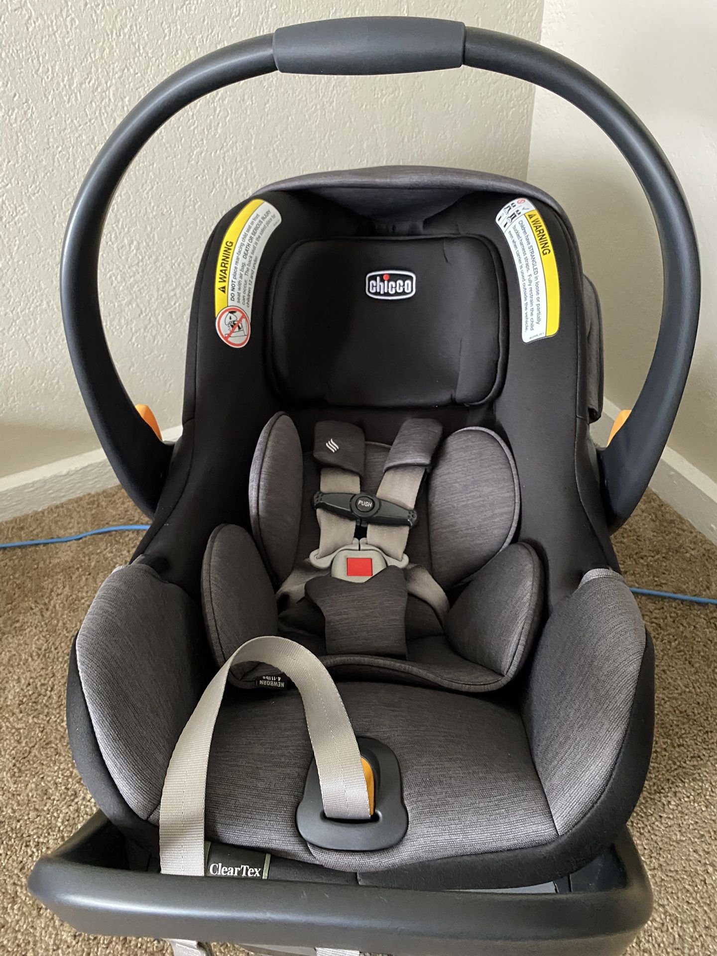 Chicco Key fit 35 Cleartex Infant Car seat 