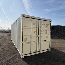 20 FOOT NEW 1-TRIP CONTAINER STD SHED,STORAGE,SHIPPING,CONEX