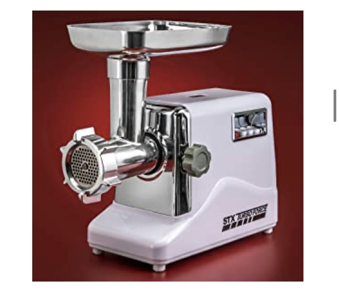 STX International Turboforce 3000 Heavy Duty 5-In-1 Powerful Size #12 Electric Meat Grinder