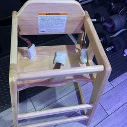 Baby Wood Chair 