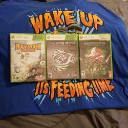 Xbox 360 Rayman Origins Saints Row The Third Ghostbusters The Video Game