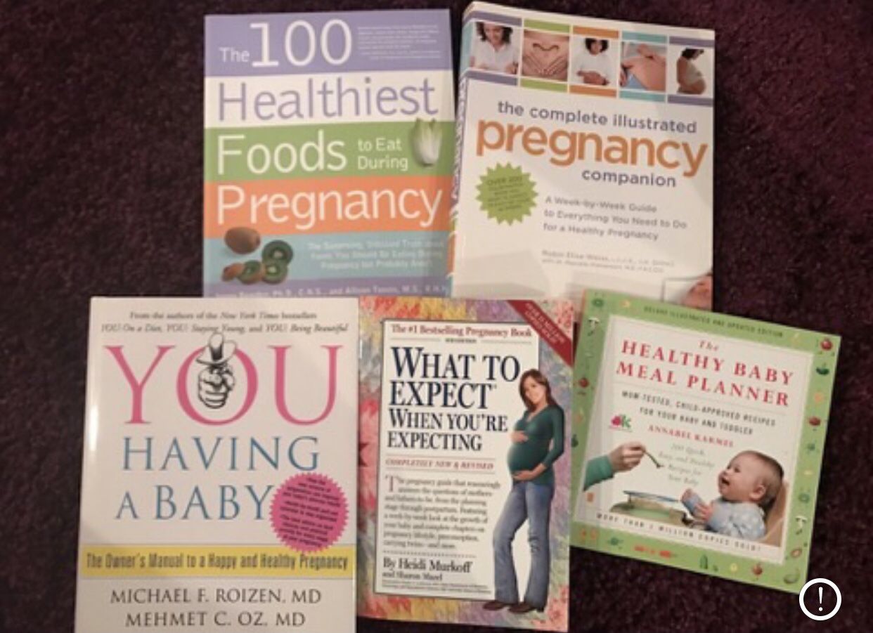 The Top Prenatal Care Books Brand New!!!