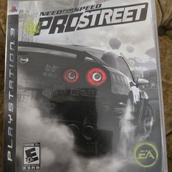 Need for Speed: ProStreet for the PS3