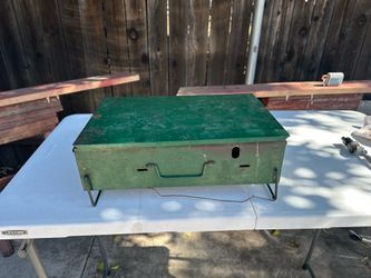 Vintage Coleman 425B 2-Burner Camp Stove - Complete