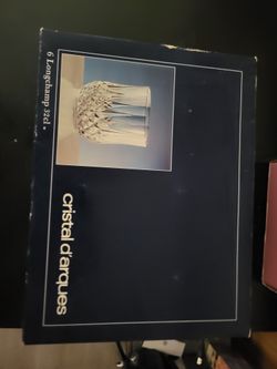 Cristal D'arques 6 Piece Whiskey Glass Set