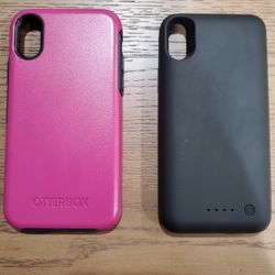 Iphone X/XS Otterbox And Battery Case