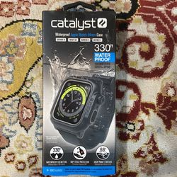 ✅ Catalyst - Protective Waterproof Case for Apple Watch 44mm - Stealth Black 