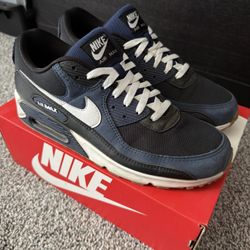 Nike Air Max 90 Midnight Navy /White 11.5