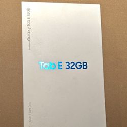 Samsung Galaxy Tab E 32G WI- fI 
