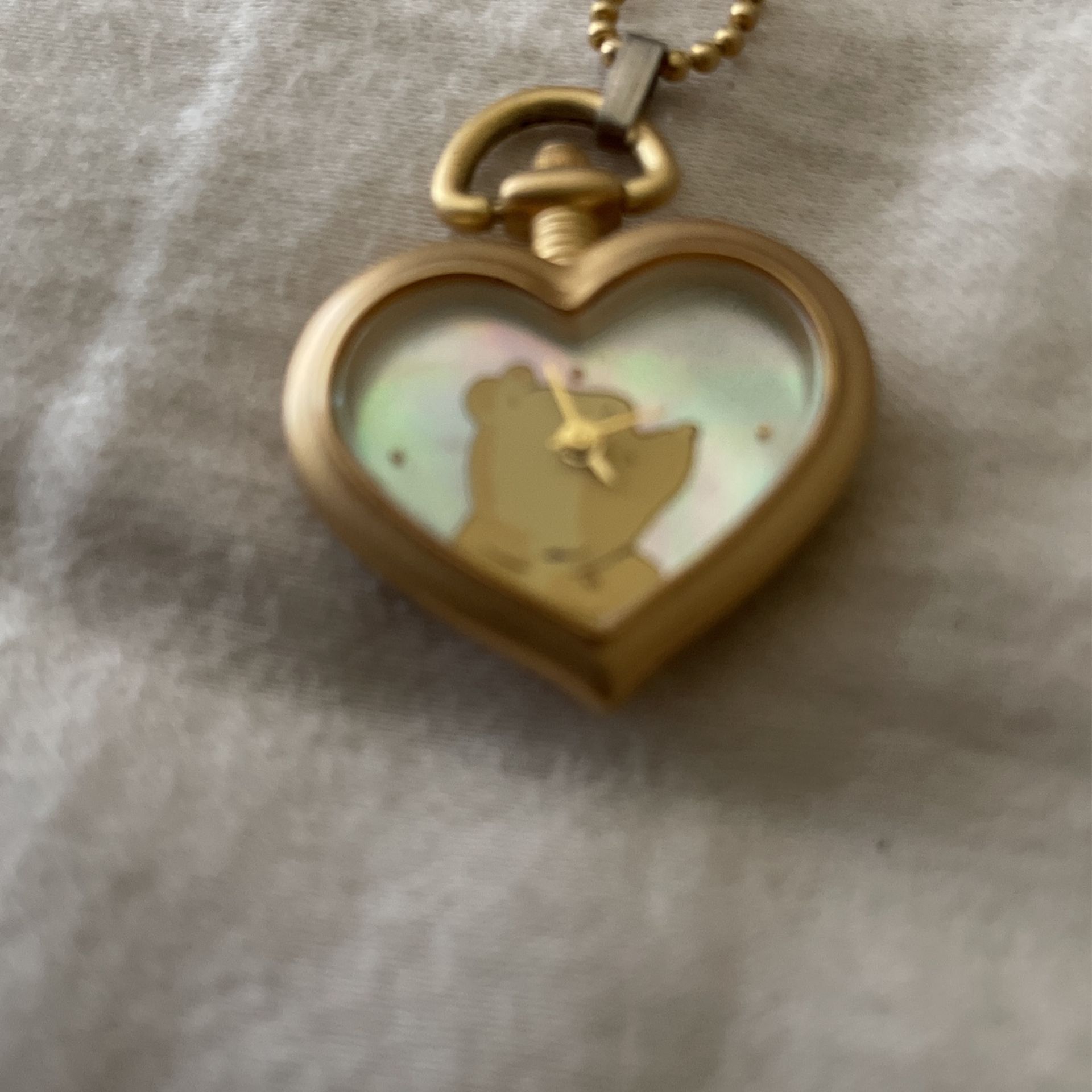 Vintage Pooh Pendant Watch!