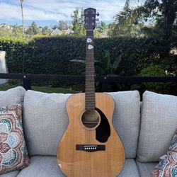 Fender acoustic guitar